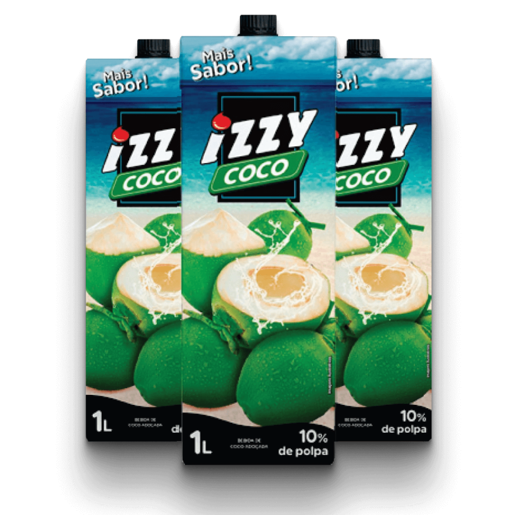 Bebidas de Côco - Suco Izzy